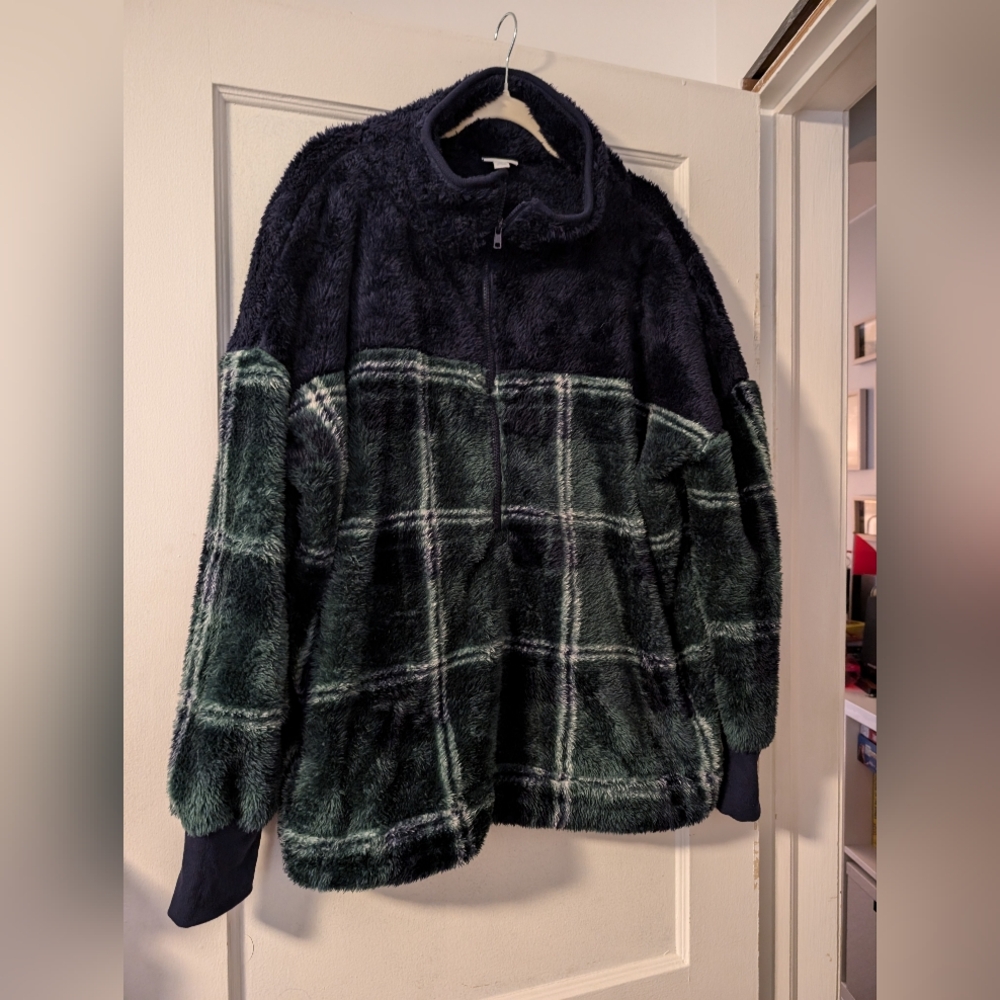 LuLaRoe Nancy Quarter Zip Sweater